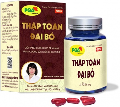 Thập toàn đại bổ PQA - Hỗ Trợ Giúp Bổ Khí Huyết Thập toàn đại bổ PQA - Hỗ Trợ Giúp Bổ Khí Huyết